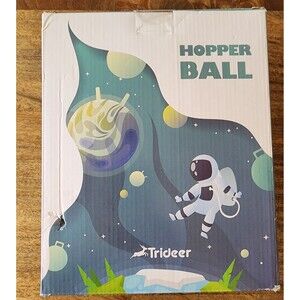 NEW Trideer Hopper Ball | Exercise Bouncing Ball | Multi-Function | Blue